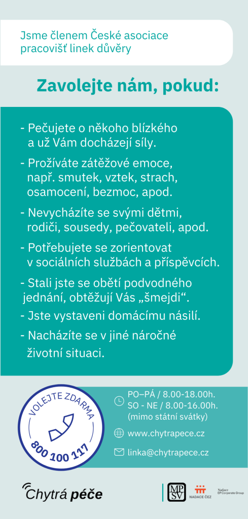 Linka důvěry pro&nbsp;seniory